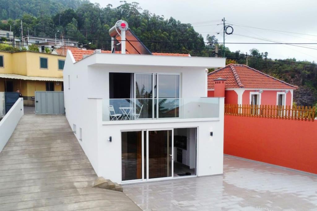 Brand New Private Modern Apartment With Patio And Sea View Calheta  Exterior foto