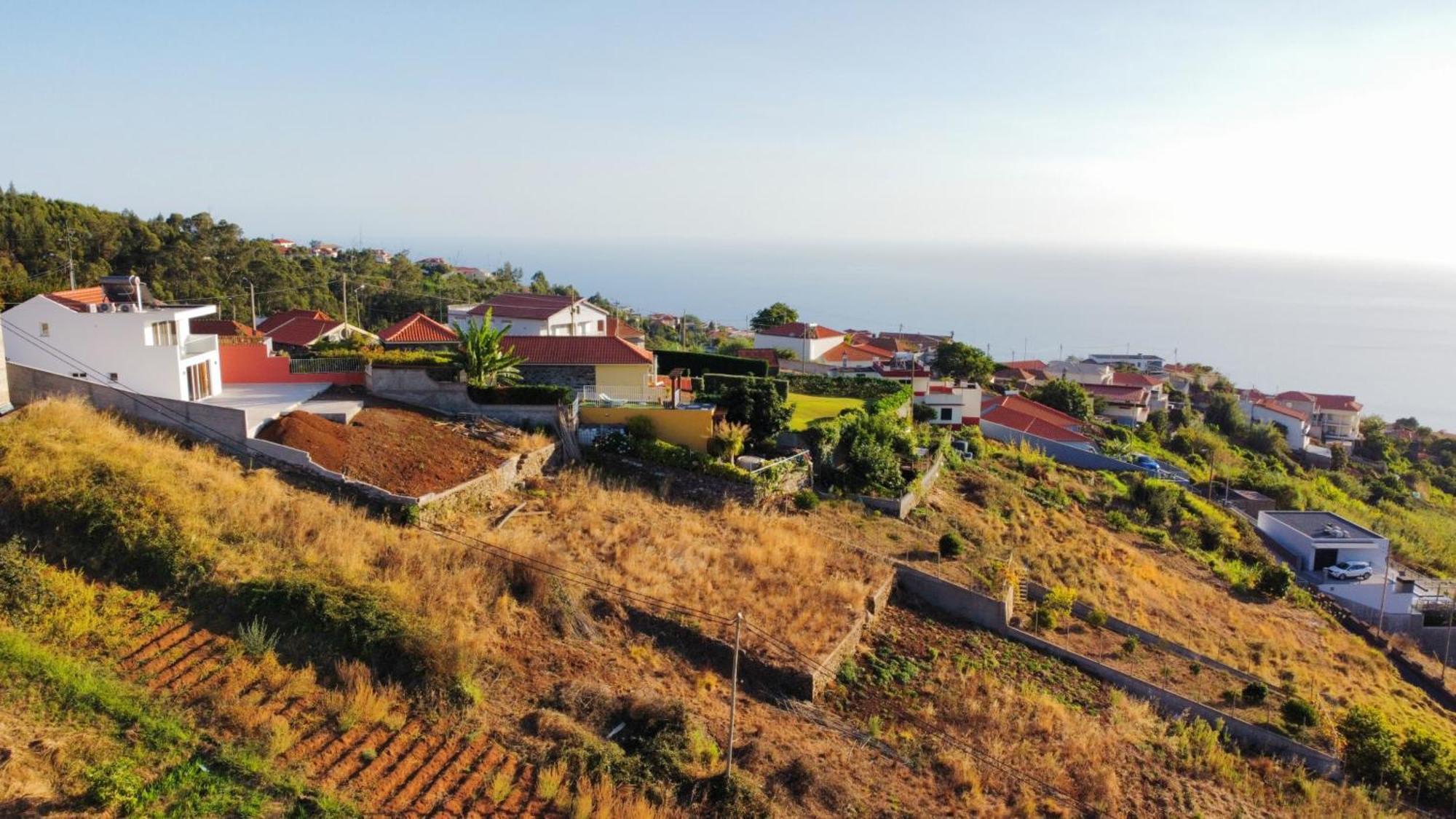 Brand New Private Modern Apartment With Patio And Sea View Calheta  Exterior foto
